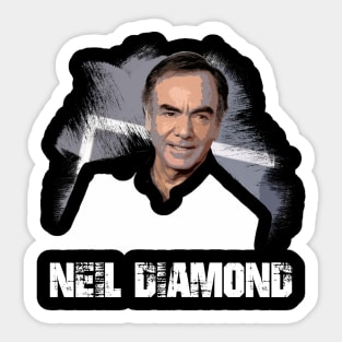 Classic Art Neil Country Music Sticker